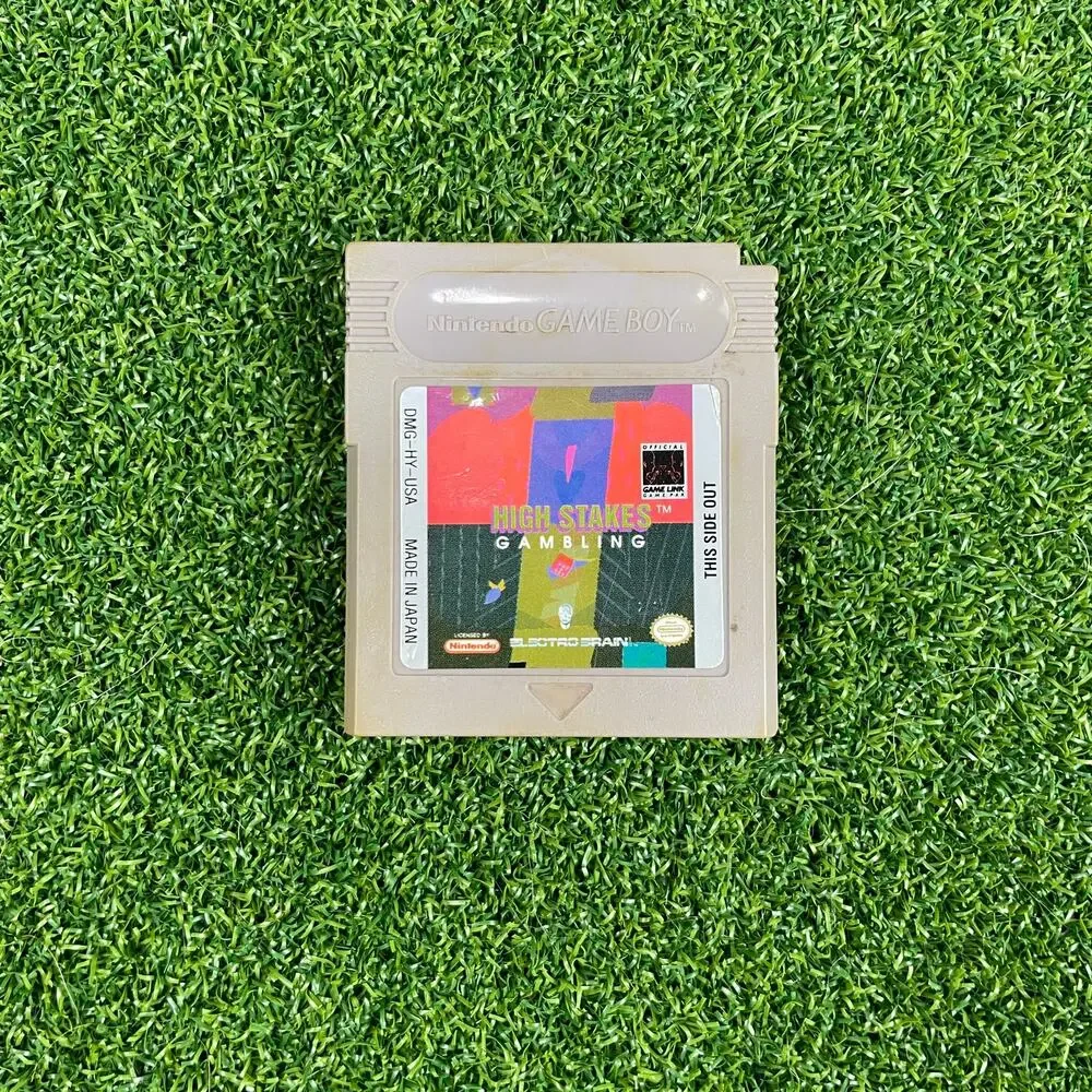 High Stakes Gambling - Original Nintendo Gameboy